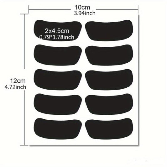 150pcs Eye Baseball Stickers Softball Face Paint Eye Strips