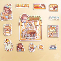Sweet Potato Hand Ledger Sticker Set - Guka Ins Wind Beauty Girl