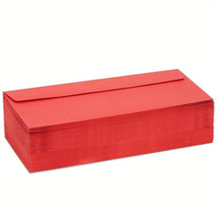 200 Red Business Envelopes for Checks Invoices