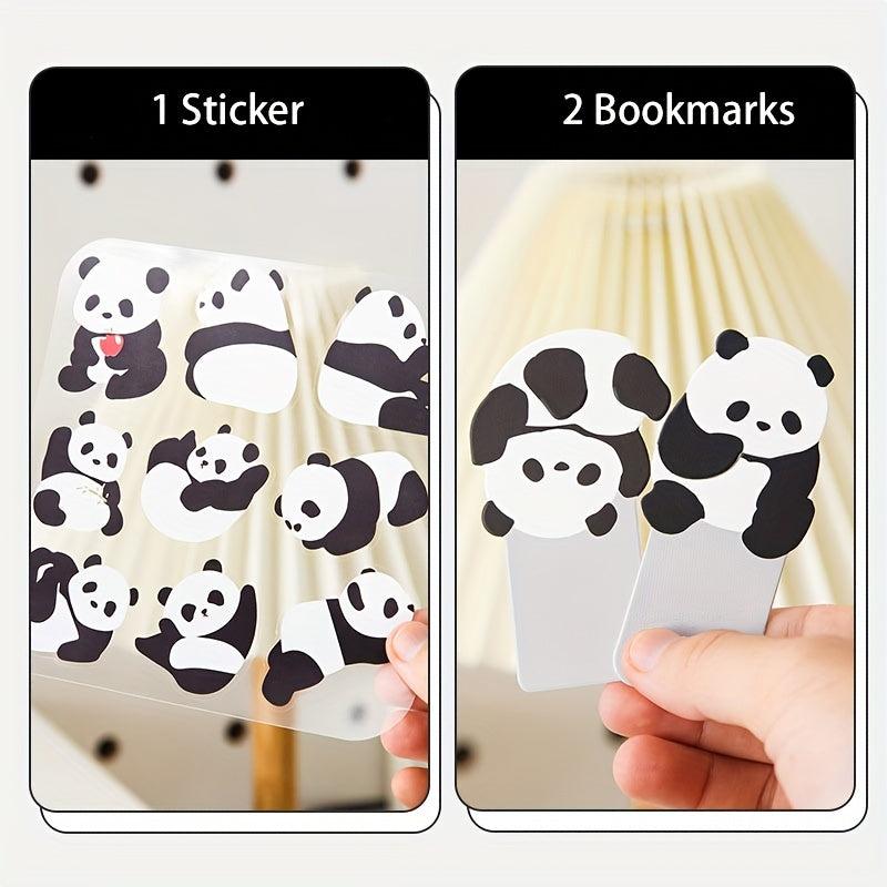 Panda Cartoon Notebook - 100 Pages - Student Writing Notepad