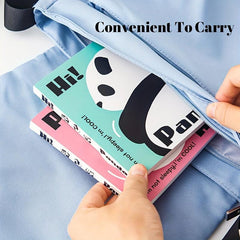 Panda Cartoon Notebook - 100 Pages - Student Writing Notepad