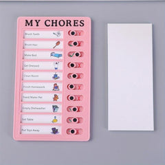 Macaron Plan Card Holder Watch with 10 Refills