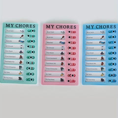Macaron Plan Card Holder Watch with 10 Refills
