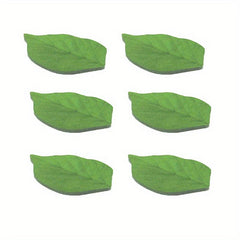 Leaf Shape Sticky Notes Sticky No, N Times Stickers, Message Notepad