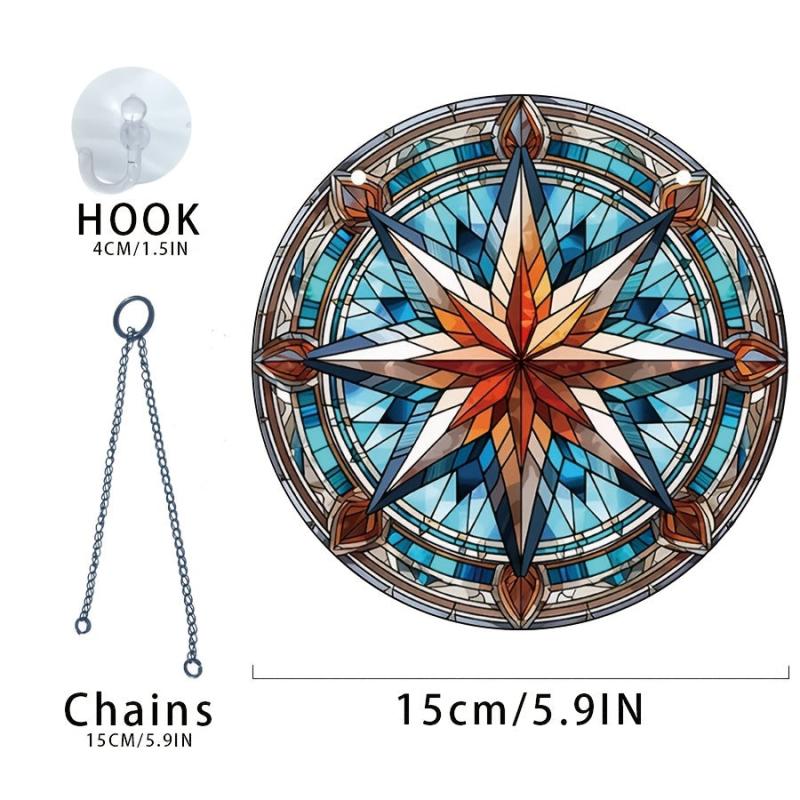 Christmas Acrylic Snowflake Window Decoration for Home Party
