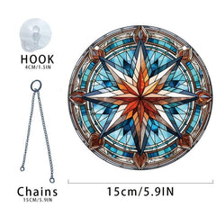 Christmas Acrylic Snowflake Window Decoration for Home Party