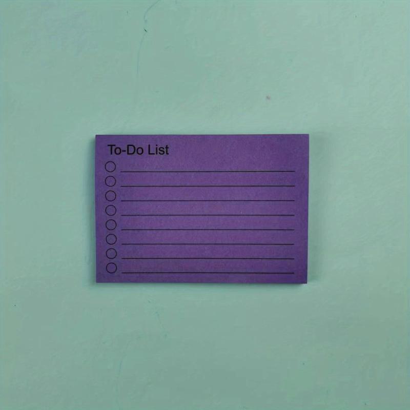 50 Sheets Self-adhesive Sticky Notes for Students Office & School Stationery