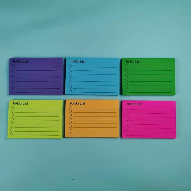 50 Sheets Self-adhesive Sticky Notes for Students Office & School Stationery
