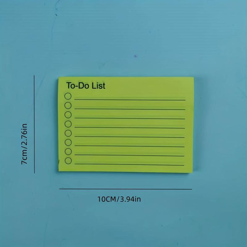 50 Sheets Self-adhesive Sticky Notes for Students Office & School Stationery
