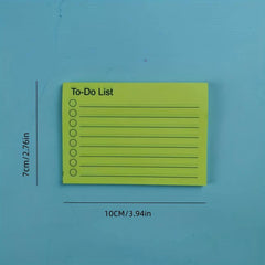 50 Sheets Self-adhesive Sticky Notes for Students Office & School Stationery