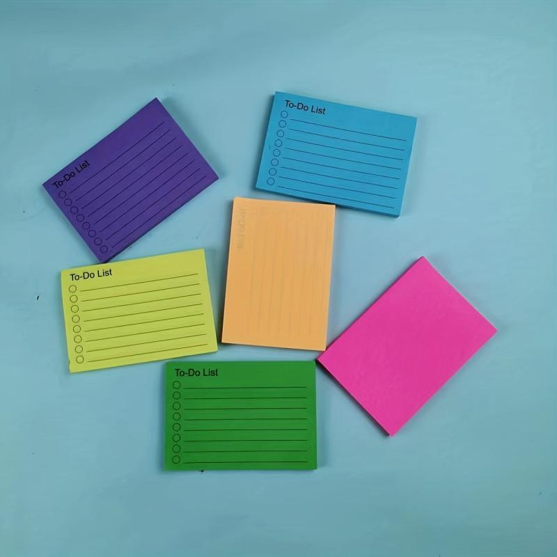 50 Sheets Self-adhesive Sticky Notes for Students Office & School Stationery