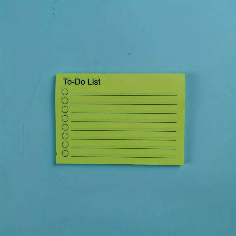 50 Sheets Self-adhesive Sticky Notes for Students Office & School Stationery