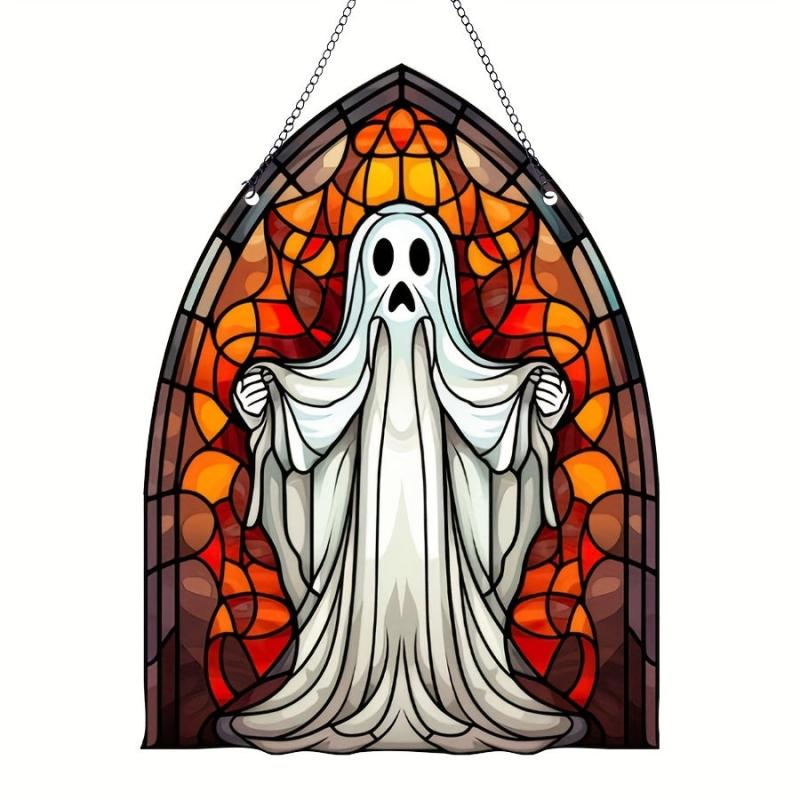 Acrylic Alien Halloween Horror Ghost Window Wall Decoration