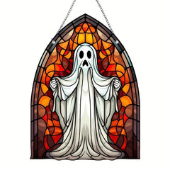 Acrylic Alien Halloween Horror Ghost Window Wall Decoration