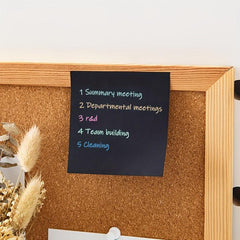 4pads 200pages Creative Sticky Notes Self adhesive Easy To Stick On