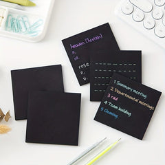 4pads 200pages Creative Sticky Notes Self adhesive Easy To Stick On