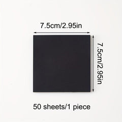 4pads 200pages Creative Sticky Notes Self adhesive Easy To Stick On