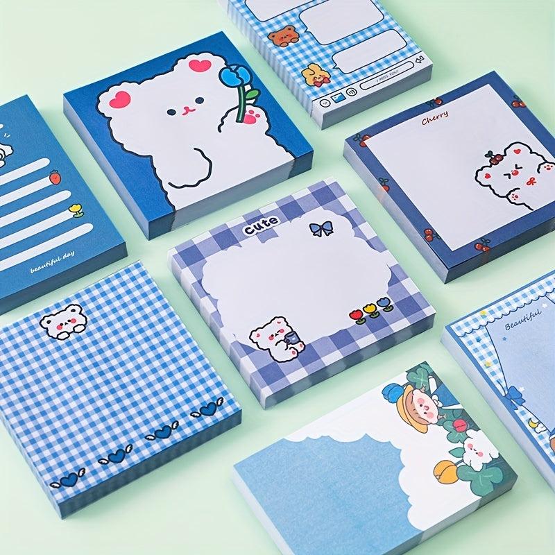 4pcs Cartoon Girl Sticky Notes 320 Sheets