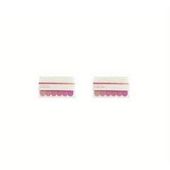 2pcs Colorful Gradient Sticky Notes Office Memo Notepad N Sticky Notes Book
