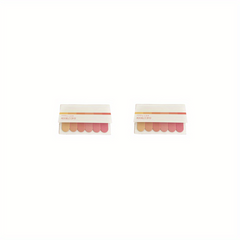 2pcs Colorful Gradient Sticky Notes Office Memo Notepad N Sticky Notes Book