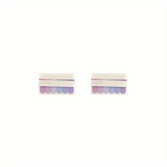 2pcs Colorful Gradient Sticky Notes Office Memo Notepad N Sticky Notes Book