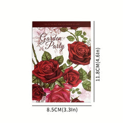 30 Sheets Floral Landscape Paper for Journal Collage