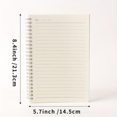 Waterproof Metal Coil Notebook with PP Cover