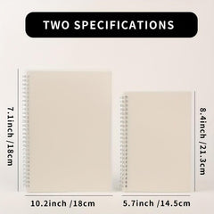 Waterproof Metal Coil Notebook with PP Cover