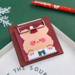 Christmas Board Clip Sticky Notes 30 Sheets Student Stationery