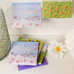 Landscape Sticky Memo Note Pad