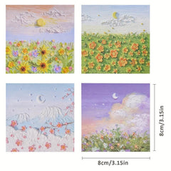Landscape Sticky Memo Note Pad