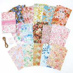 30 Sheets Wavy Lace Hand Ledger DIY Background Paper 3 7 5 6 Inches