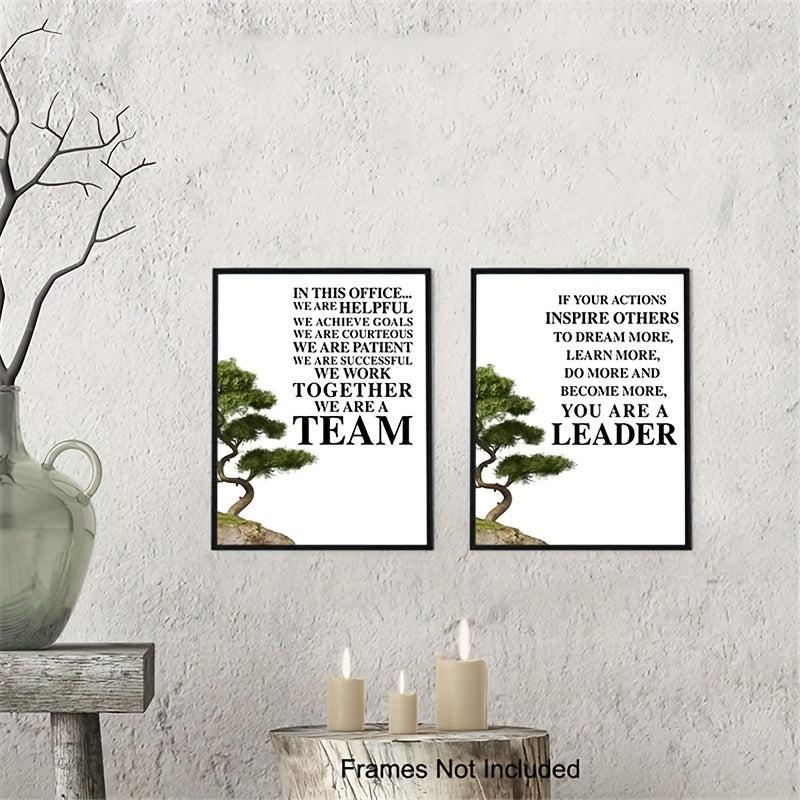 Motivational Wall Arts For Office Classroom Decor Inspirational Quotes Poster