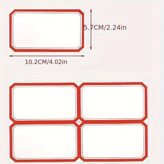 Handwritten Self-Adhesive Label Stickers