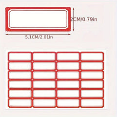 Handwritten Self-Adhesive Label Stickers