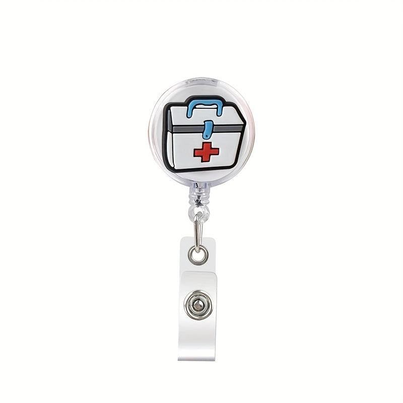 Cartoon Retractable Card Holder