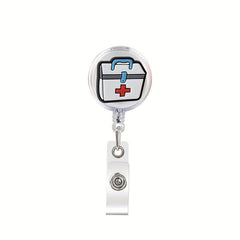 Cartoon Retractable Card Holder