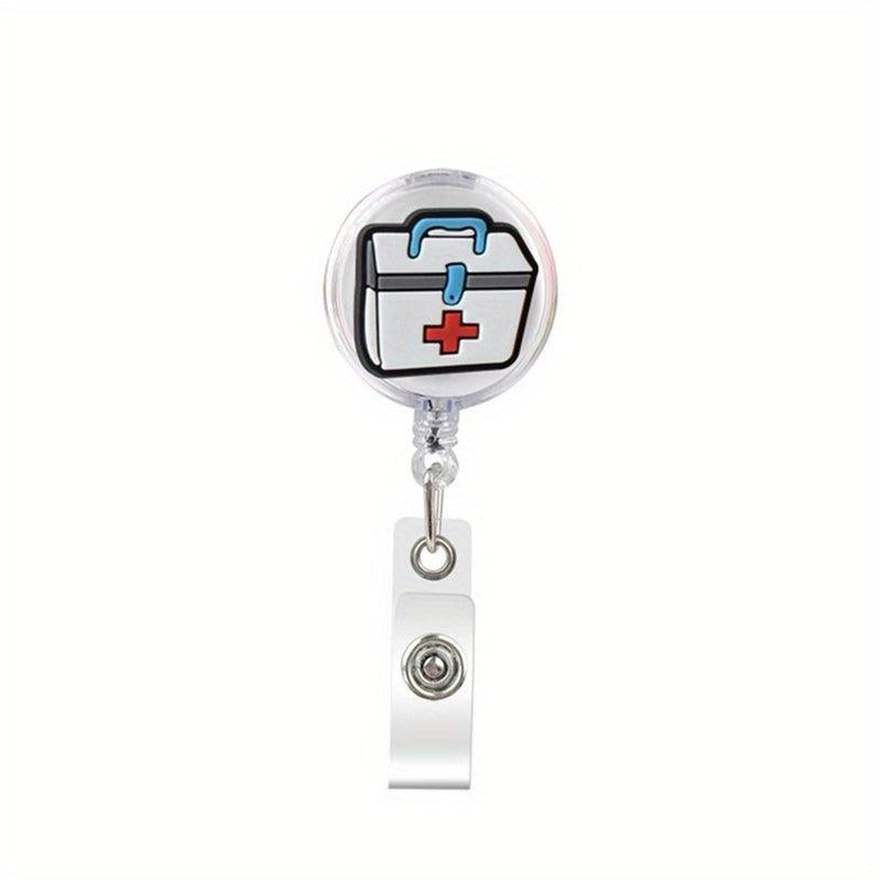 Cartoon Retractable Card Holder
