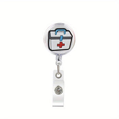 Cartoon Retractable Card Holder