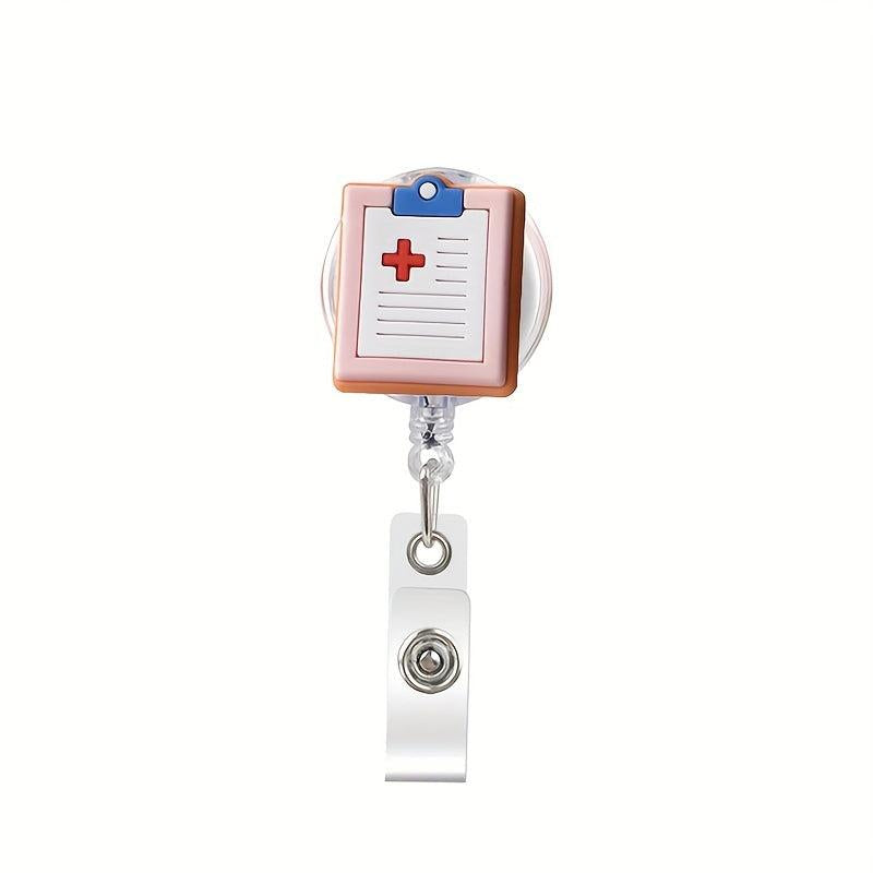 Cartoon Retractable Card Holder