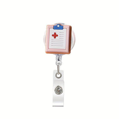 Cartoon Retractable Card Holder