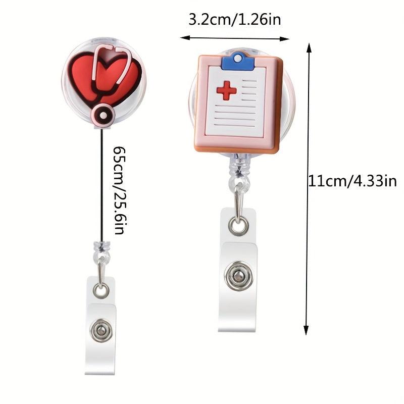 Cartoon Retractable Card Holder