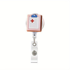 Cartoon Retractable Card Holder