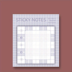 Plaid Sticky Notes 60 Sheets Student Notepad Creative N Times Stickers