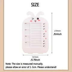 Portable Memo Checklist Board for To-Do List Planner Adults