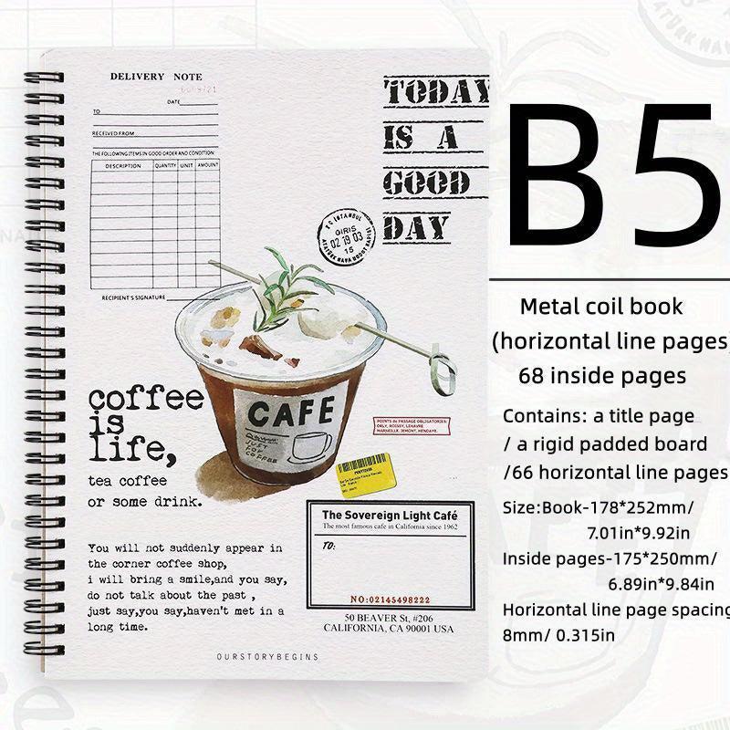 B5 Summer Ice Drink Coil Notebook