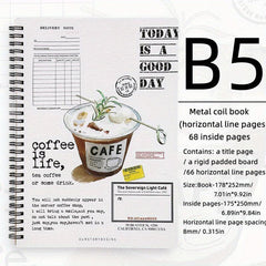 B5 Summer Ice Drink Coil Notebook