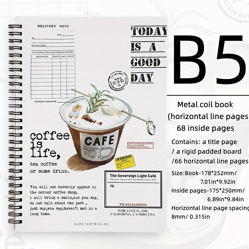 B5 Summer Ice Drink Coil Notebook