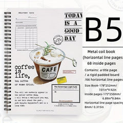 B5 Summer Ice Drink Coil Notebook