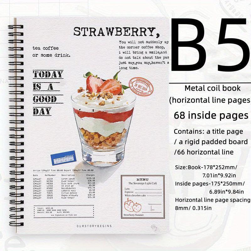 B5 Summer Ice Drink Coil Notebook